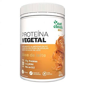 Proteina Vegetal Doce de Leite Eat Clean 600g