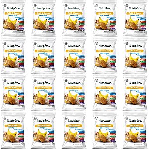 Kit 20 Cookie de Banana Zero Açúcar Nutripleno 30g - Vegano