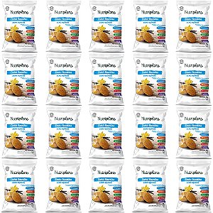 Kit 20 Cookie de Baunilha Zero Açúcar Nutripleno 30g - Vegano