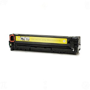 Toner Compatível com HP CB542A CE322 CF212A  Amarelo Universal CP1215 CP1510 CP1515 CP1518 CM1312