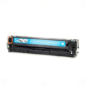 Toner Compatível com HP CB541A CE321CF211A Ciano Universal CP1215 CP1510 CP1515 CP1518 CM1312