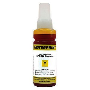 Refil de Tinta Compatível com Epson 664 Amarelo 100ml C/Caixa Masterprint