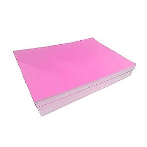 Papel Sublimático A4 Fundo Rosa 100g 100 Folhas