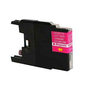 Cartucho Compatível com Brother Lc75 Lc79 LC-75M LC-79M Magenta MFC-J6910DW J430W MFC-J6710DW 13ml
