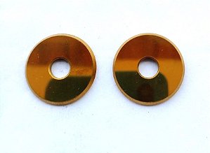 Disco Roldana em titaneo para corte de pastilha de vidro e azulejo hdr