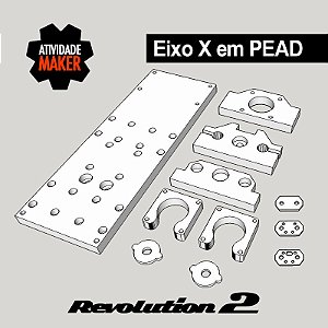 Kit Estrutura PEAD Eixo X - Revolution 2