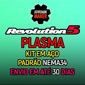REVOLUTION 5 - KIT AÇO - NEMA34 - PLASMA