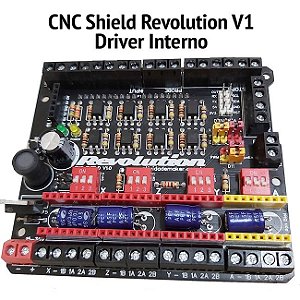 CNC Shield Revolution V1.0 - Driver INTERNO