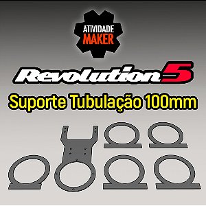 REVOLUTION 5 - KIT Suporte Tubulação 100mm
