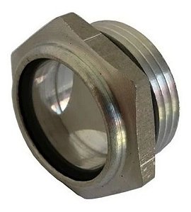 Visor De Nível Óleo Rosca Bsp De 1" Polegada