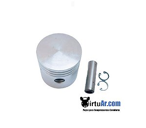 Pistão Compressor - 2 Pol - Chiaperini 10 RED / Motomil CMI 3AD e CMV 10PL - em Alumínio