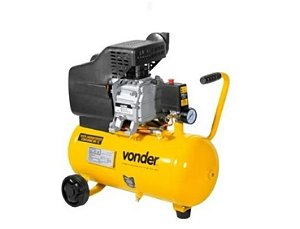 Compressor De Ar Eletrico Portatil Vonder Profissional Leve Mcv 216 Monofasica Amarelo 127v 60hz