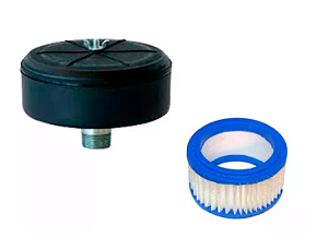 Filtro Ar 1'' Plastico Schulz Csl30 40Br Msl30 40Br W700 W800 W900 Msl30 40Max Msw40 V120 144 40 60 - 830.1263-0