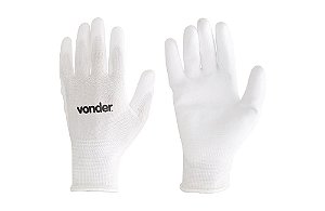 Luva de Poliéster / PU Tamanho 10 - Vonder