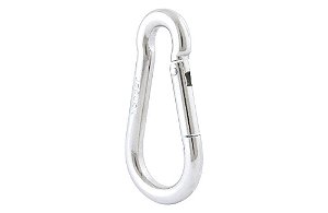Mosquetão com Trava 4 x 40 mm Uso Leve para Cargas de até 60Kg - VONDER