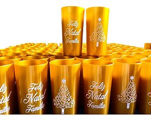 DUPLICADO - 140 Copos Longdrink 320ml Personalizados frente e verso