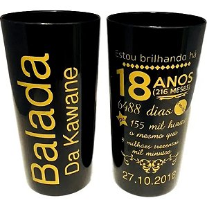 280 Copos Longdrink 320ml Personalizados frente e verso