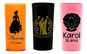 400 Copos Longdrink 320ml Personalizados frente e verso