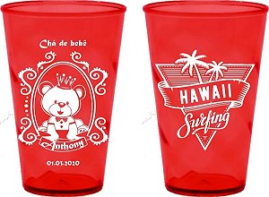30 Copos Caldereta Twister 500ml Personalizados Frent/verso