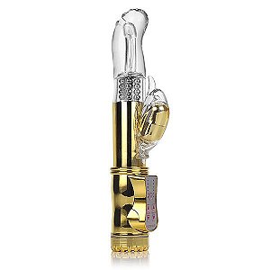 Vibrador Jack Rabbit Ponto G - A prova d'água - Dourado