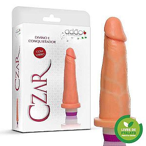 Pênis Realístico - 153 - Czar - Vibrador - PVC - 16 x 4 cm