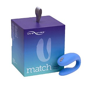 Vibrador para casal We-Vibe Match em Silicone 10 vibro