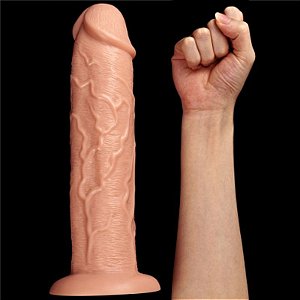 Penis King Size Realístico com Ventosa 27,5 x 6 cm