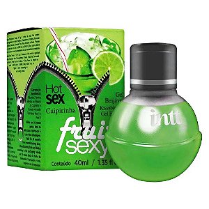 Gel para sexo oral sabor caipirinha - Efeito quente