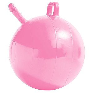 Bola Pula Pau - Bola Inflável - Rosa