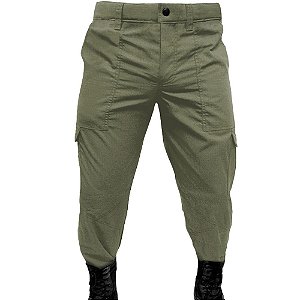 Calça Tático Militar em Rip Stop - Verde Oliva - 6X sem Juros