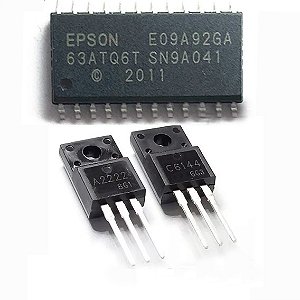 Kit Reparo Epson Transistor C6144 + A2222 + Ci E09A92GA