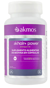 BIOHAIR akhair+ power 60 cápsulas