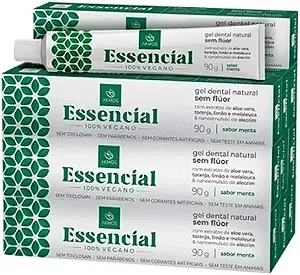 Combo creme dental akmos com 10 unidades