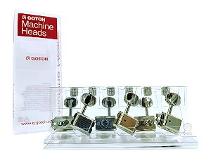 Tarraxa guitarra trava Gotoh 6 linha SD91 05M Niquel L6 MG