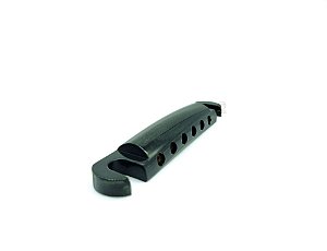 Ponte cordal guitarra Gotoh GE101Z Preto Stop tailpiece