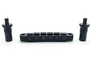 Ponte fixa guitarra Gotoh GE103B-T Black Preto Tune-o-matic