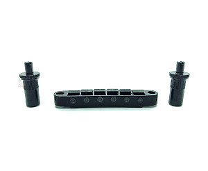 Ponte fixa guitarra Gotoh GE103B-T Black Preto Tune-o-matic