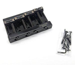 Ponte baixo 4 cordas Gotoh 201B-4 B Preta High Mass Japan