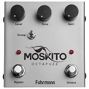 Pedal Fuhrmann Moskito Octa fuzz oitavador Garantia 1 ano