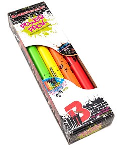 Kit Boomwhackers com 1 BWDG e 2 OC8G tampas oitavadoras BWPP
