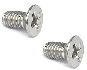 2 Parafuso INOX para chave seletora guitarra M3 X 6 Chata