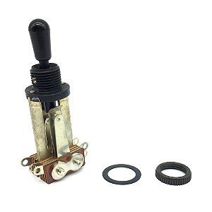 Chave 3 Posições Longa guitarra acustica LTG5 TODO PRETO BLK