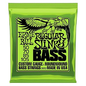 Encordoamento Ernie Ball baixo 4 cordas 050 P02832 USA NF