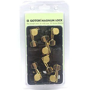 Tarraxa canhota trava Gotoh 6 linha SG381 07L MG Gold dourad