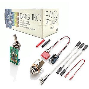 Booster EMG PA2 chave gain boost preamp switch guitarra