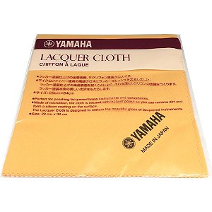 Pano flanela limpeza sopro Laqueado Yamaha Lacquer Cloth sax