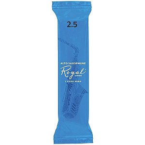 Palheta Rico Royal Sax Alto 2,5 rjb0125 Daddario unidade