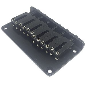 Ponte fixa de guitarra Gotoh GTC102 Black preto