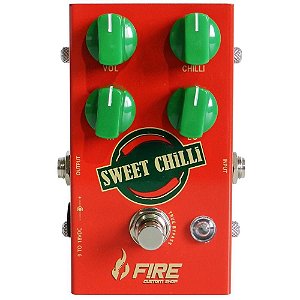 Pedal Fire Custom  Sweet Chilli guitarra- 5 anos de garantia