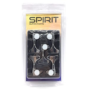 Tarraxa baixo 5 cordas JB15 R2+L3 Cromada - MADE KOREA